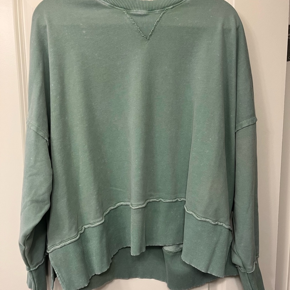 AE/Aerie Big Hug Crew Neck Sweatshirt